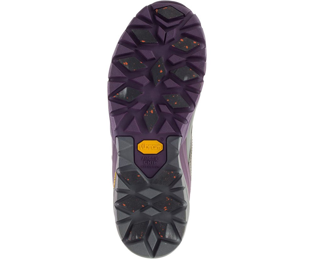 Merrell Boots Grey - Thermo Aurora 2 Mid Shell Waterproof - Womens 40PLCAHIQ